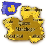 Mapa del Queso Manchego
